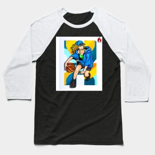 Anime Female Basketball Player Baseball T-Shirt